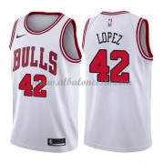 Camisetas Baloncesto NBA Chicago Bulls 2018  Robin Lopez 42# Association Edition..